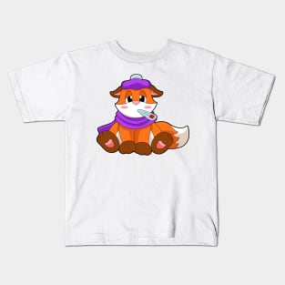 Fox Fever Fever thermometer Kids T-Shirt